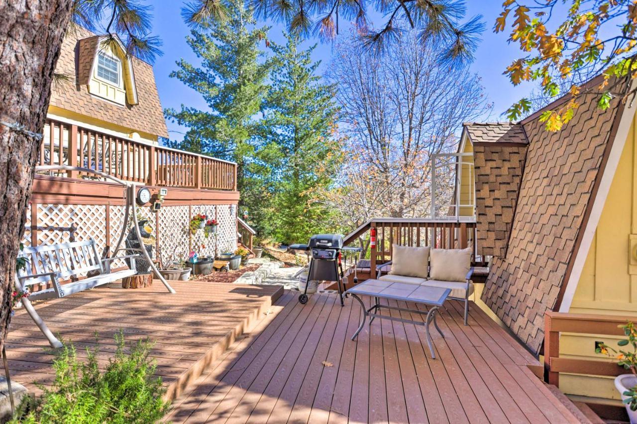 Lake Arrowhead Studio With Private Hot Tub! Bagian luar foto