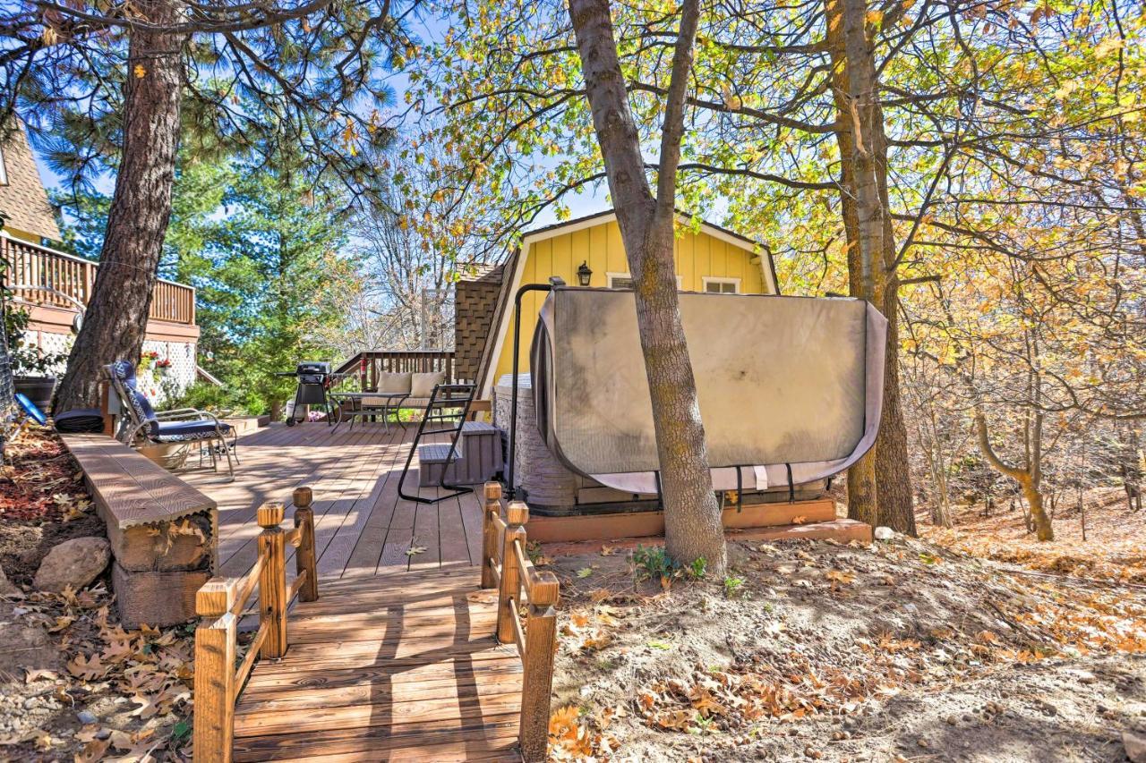 Lake Arrowhead Studio With Private Hot Tub! Bagian luar foto
